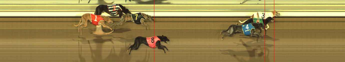 Race result finish photo
